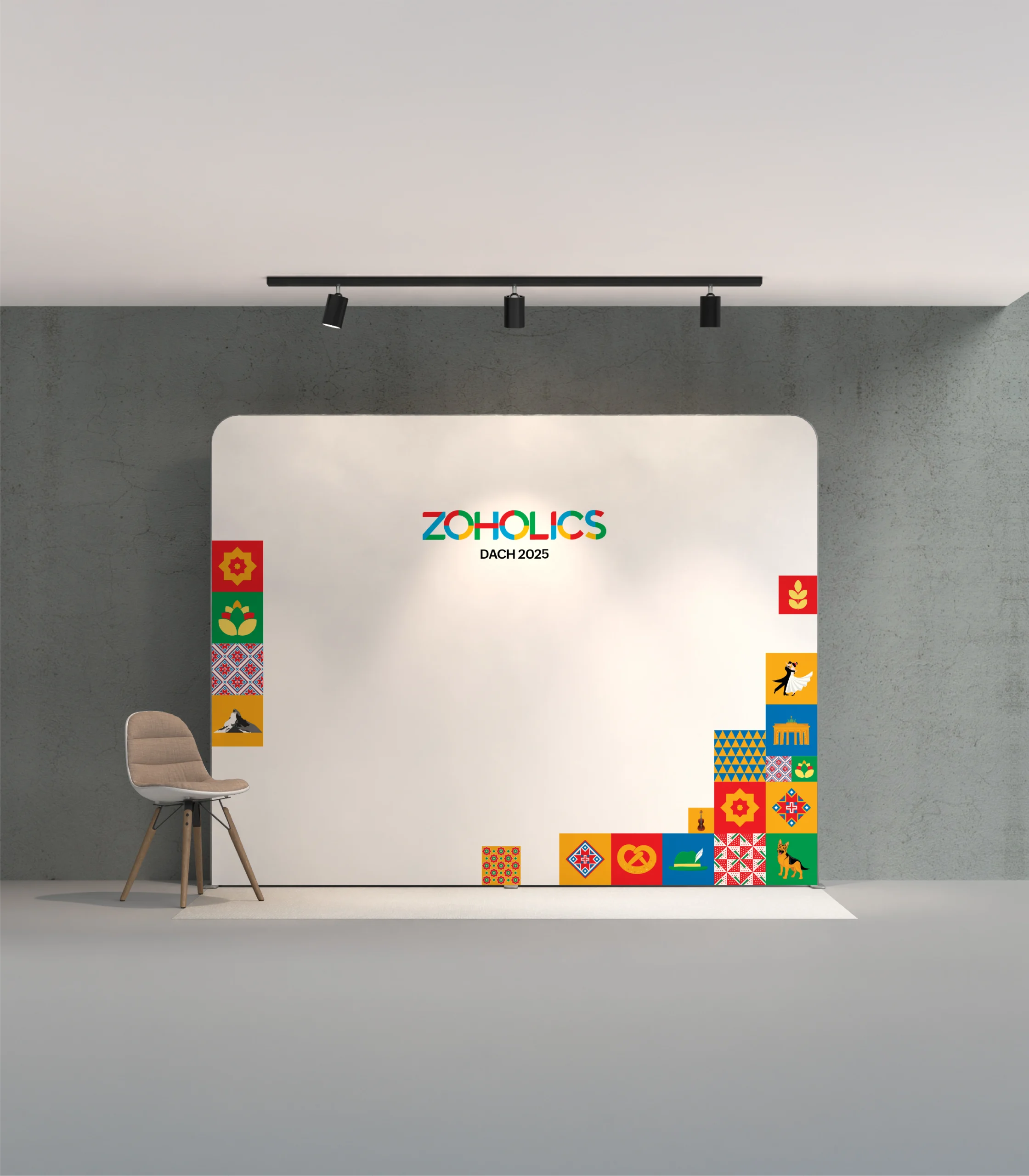 Events stage, Breakout room stage design