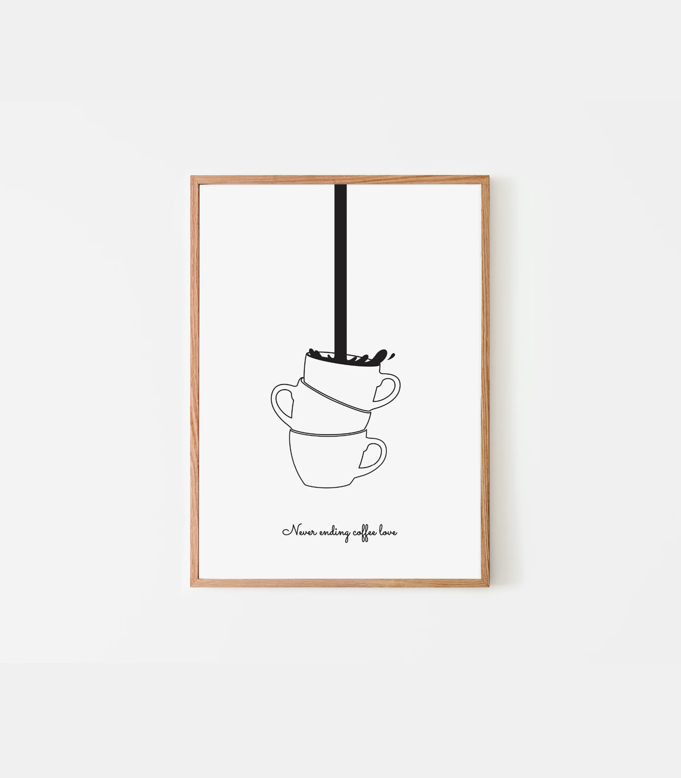 Minimal coffee poster