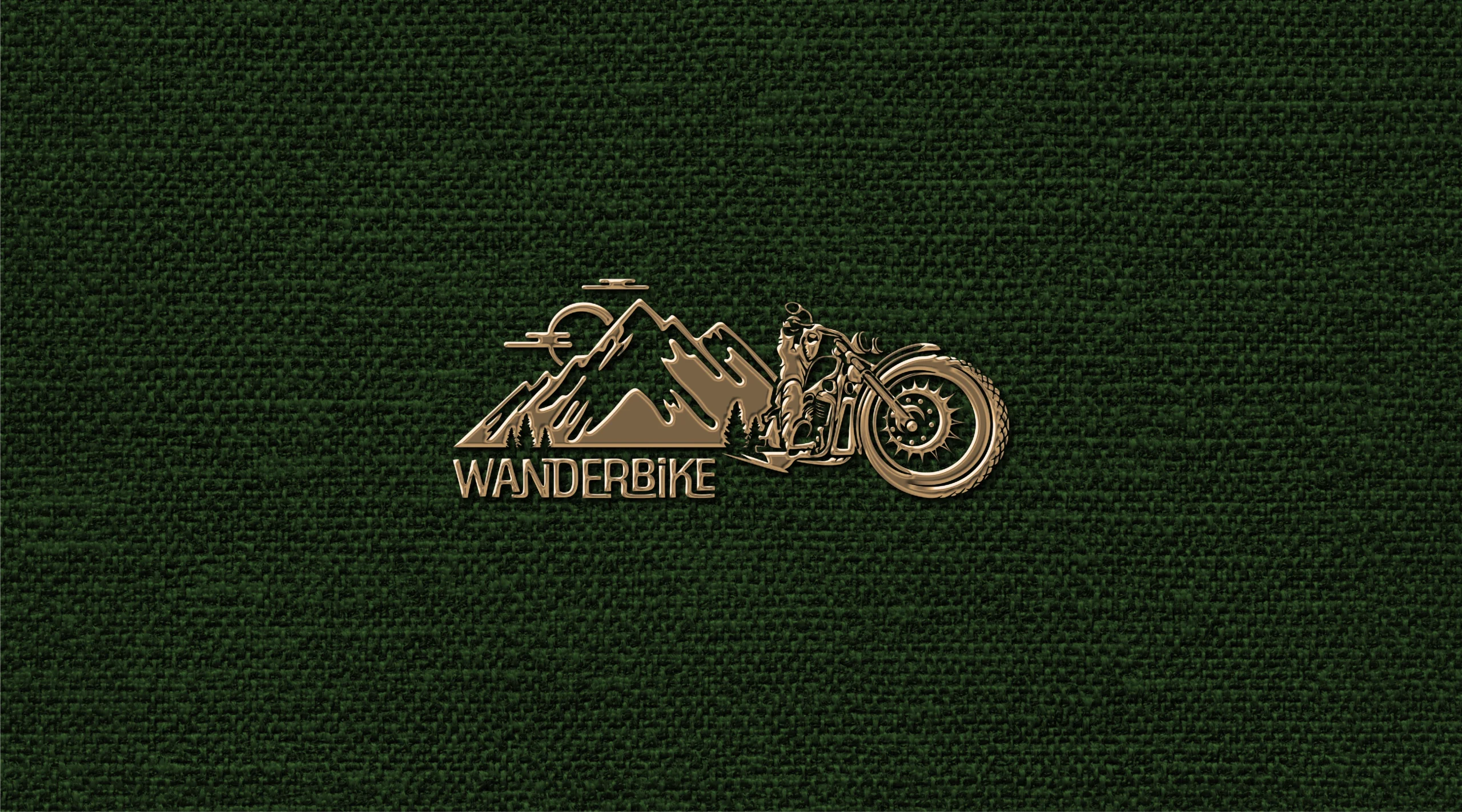 Wanderbike_Enamel pin on the fabric